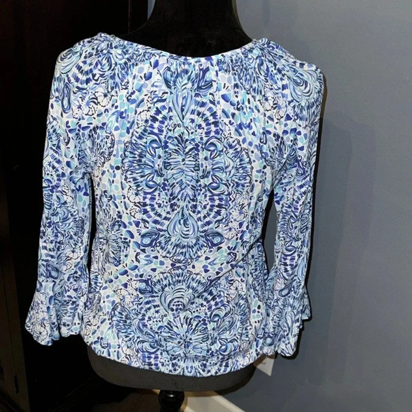 •Lilly Pulitzer peasant top• - Picture 2 of 5